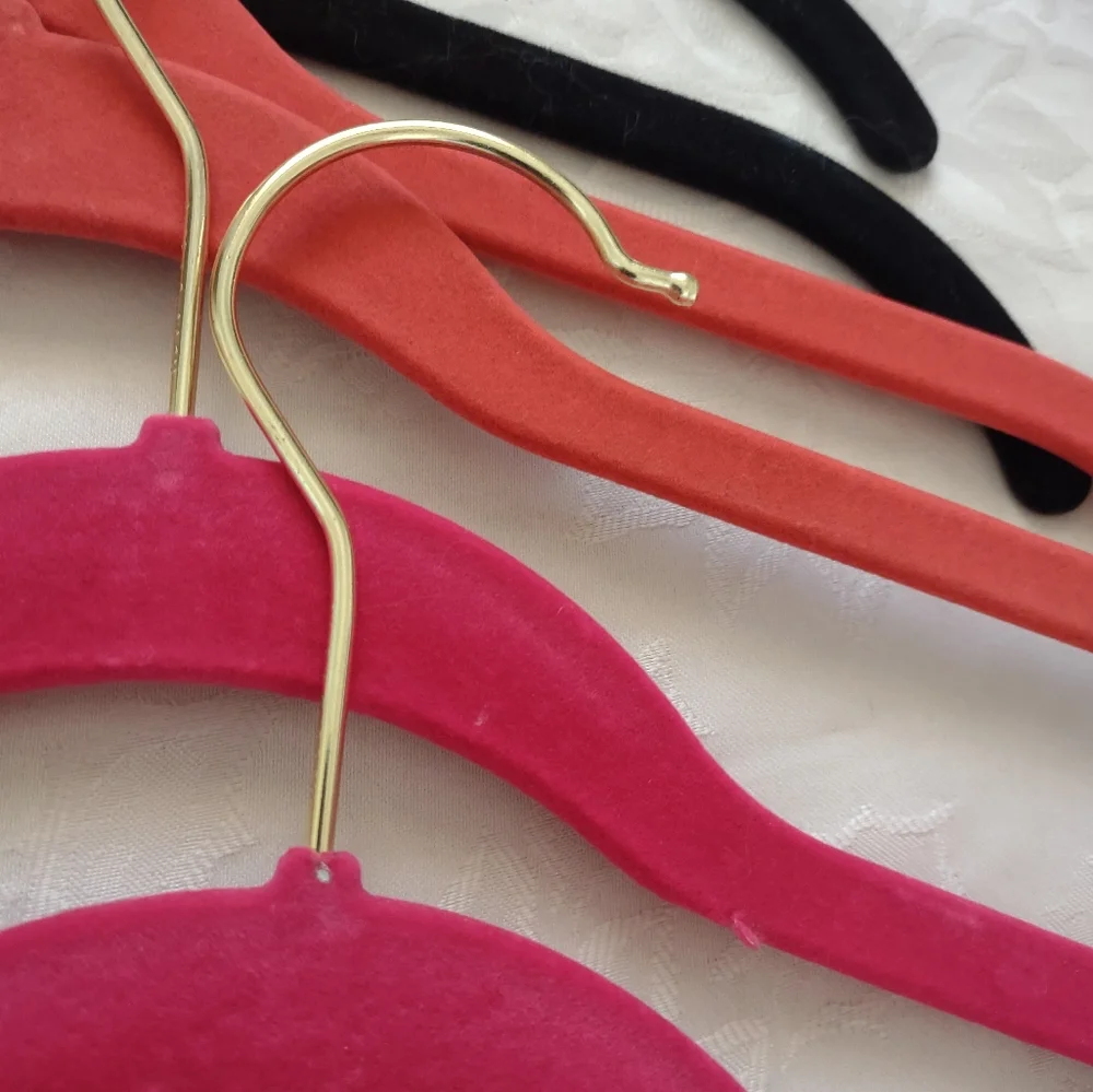 Joy Mangano Velvety Soft Multi Colors Gold Hook Black Orange Pink